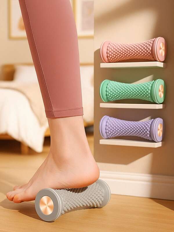 1 Foot Roller For Plantar Fasciitis Relief Portable Foot Roller For Deep Tissue Muscle Massage For Muscle Relaxation, Arch & Heel Pain Relief Leg, Foot, And Hand Fitness Recovery Tool