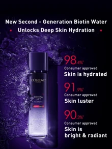 L’Oreal Paris Revita Lift Filler [HA] Pro-Xylane Pro Skincare Set, Trial Size/Full Size 65+50ml/130+110ml, Suitable For All Skin Types, Instantly Hydrates And Softens Skin, Radiant Glow, Moisturizing And Non-Greasy Formula, Easy Absorption, Reduces Fine Lines, All-Day Hydration, Restores Skin Elasticity, Stabilizes Skin Barrier, Ideal For Daily Skincare, Perfect Choice For Anti-Aging Enthusiasts Seeking Effective Wrinkle Reduction And Youthful Radiance - L'Oreal Second Generation Boseiin Water and Milk Set - View 5