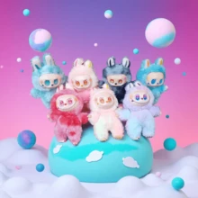 1pc/Macaron Cute Doll Blind Bag, A Cute And Exquisite Youth Doll Gift Bag Compatible With Labubu, PVC Cute Face (Randomly Choose One Of Six Styles), Cute Doll Surprise Sitting Pose, Cute And Exquisite Packaging Of Youth Doll, Blind Bag PVC Cute Face (Randomly Choose One Of Six Styles) - Multicolor - View 3