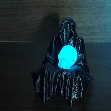 3D Printed Grim Reaper Statue - Gothic Horror Home Decor, Indoor/Outdoor Use, No Electricity Required, Gothic Home Decor, Dark Aesthetics, Intricate Details, Exquisite Craftsmanship