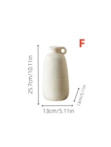 1 Peça Vaso Cerâmico Estilo Medieval Clássico com Boca Fina e Alça, Pode Conter Água, Adequado para Decoração de Estilo Centro-Asiático