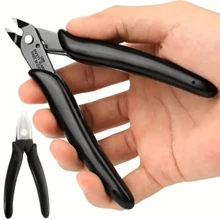 170 Degree Angled Pliers, Oblique Pliers, Model Cutting Pliers, Nail Clippers, Nail Remover Scissors, Electronic Cutting Pliers - Black - View 5