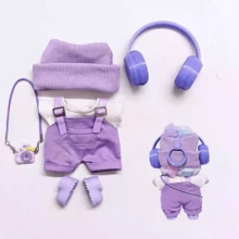 1-6pcs Premium Best-Selling 17cm Labobo Doll Bucket Hat, Labobo Ceramic Hanging Decor, Outfit Accessories For Labubu Dolls - Multicolor - View 2