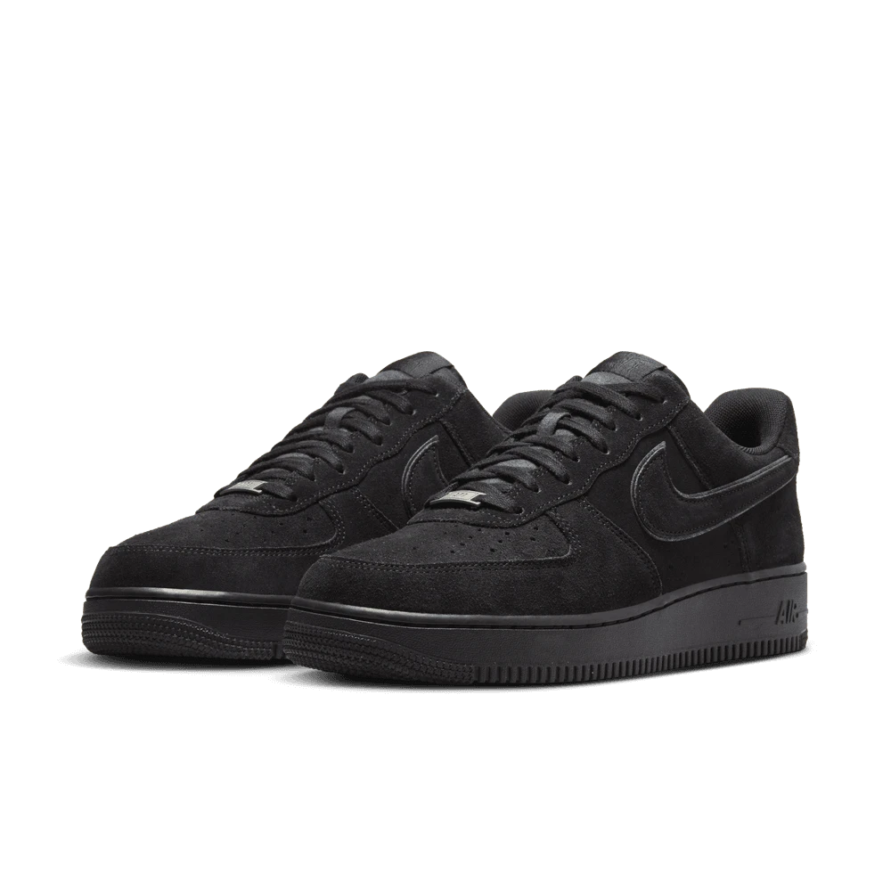 Nike Air Force 1 時尚舒適休閒 防滑耐磨 低筒 板鞋 男女同款 黑色 HQ1966-002 - 黑色 - 查看 1
