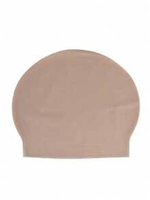 2 件男女通用硅胶秃头帽和发网套装，万圣节服装、实景角色扮演派对、舞台表演的搞笑道具，可重复使用的耐用派对装饰 - 彩色 - 查看 4