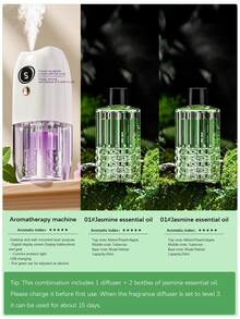 جهاز نشر العطور الكهربائي الأبيض، جهاز نشر الروائح الكهربائي، رشاش عطور أوتوماتيكي، يمكن وضعه في غرفة المعيشة والمكتب والنوم والحمام والسيارة. يأتي مع 6 خيارات من الروائح للاختيار منها. وضع الدمج الأول (2 زجاجة معطر هواء)، وضع الدمج الثاني (1 جهاز + 1 زجاجة معطر هواء)، وضع الدمج الثالث (1 جهاز + 2 زجاجة معطر هواء)، وضع الدمج الرابع (2 أجهزة + 3 زجاجات معطر هواء)