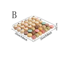 1pc Acrylic Dessert Stand, Reusable Party Food Tray, Cupcake Dessert Display Rack, Cookie Platter For Buffet Table, Suitable For Wedding, Birthday, Party, Christmas, Halloween Tabletop Decor