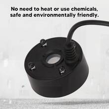 Ultrasonic Mist Maker Fogger, Water Fountain Pond Fog Machine Atomizer Air Humidifier With Colorful LED Lights For Water Fountain Pond Fogger Halloween Party Christmas, Rockery