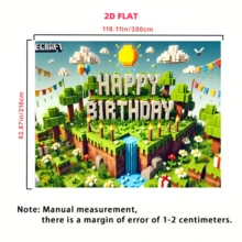 1 قطعة ، خلفية بانر 2D بيكسل رجعي لحفلة عيد الميلاد - ديكور جداري من قماش البوليستر الكبير، يتميز بالقلاع والهدايا والشرائط، مناسب للاستخدام المنزلي والمكتبي والاستوديو والأحداث الخارجية، لا يتطلب كهرباء، ديكور حفلة عيد الميلاد