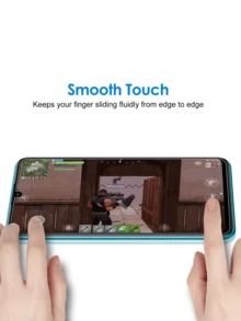 3 片钢化玻璃屏幕保护膜适用于华为荣耀，防爆、防刮、防指纹、防油、高铝玻璃膜适用于华为荣耀，白边升级防爆、防指纹、防震、光滑保护膜适用于华为荣耀，灵敏触摸、无气泡、超清晰、精确贴合、易于安装钢化玻璃 - 1.5 毫米厚防碎硬包装