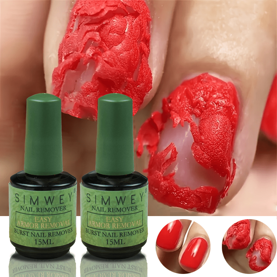 2pcs,Gel Nail Polish Remover, Nail Gel Remover No Need To Soak Or Wrap, Quickly Remove Nail Polish In 2-5 Minutes, Professional Nail Remover,Acetone Free, Cruelty-Free, Easy To Use, Gentle, Simple, Fast, Non-Irritating