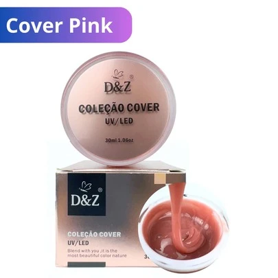 Gel Control 30ml Coleção Cover D&Z UV Alongamento Unha