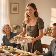 1pc Acrylic Dessert Stand, Reusable Party Food Tray, Cupcake Dessert Display Rack, Cookie Platter For Buffet Table, Suitable For Wedding, Birthday, Party, Christmas, Halloween Tabletop Decor