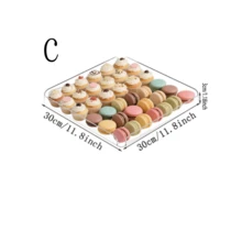 1pc Acrylic Dessert Stand, Reusable Party Food Tray, Cupcake Dessert Display Rack, Cookie Platter For Buffet Table, Suitable For Wedding, Birthday, Party, Christmas, Halloween Tabletop Decor