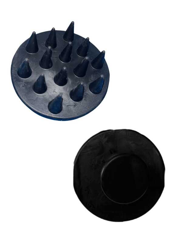Massageador de Silicone para Couro Cabeludo e Escova de Shampoo