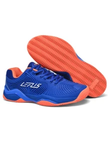 Men's Pickleball Shoes - Tennis & Racquetball Anti-Slip Court Sneakers - Cushioned, Breathable For Men And Women - Kungsblått - Visa 5