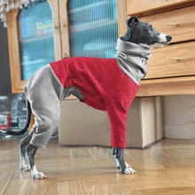 Autumn/Winter Dog Jumpsuit, Warm Bodysuit For Small/Medium Dogs, Protects Belly & Legs, Soft & Warm Fabric, Suitable For Poodle, Whippet, Beagle, Bulldog In Autumn/Winter - Black - View 9