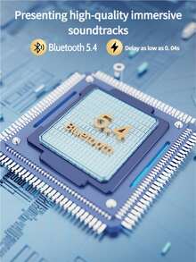 This Wireless Headphone Features High-Fidelity Stereo Sound, Secure Fit, Ultra-Long Battery Life, And A Lightweight Design, Suitable For Daily Use, Sports, And Commuting.