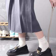 1 件长柄鞋拔，便携式提鞋器，适用于孕妇、老年人，方便穿鞋辅助工具