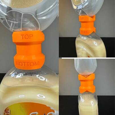 [Smart Dispenser] One Smart Plastic Time-Saving Dispenser - Suitable For Hand Sanitizer, Shampoo, And Shower Gel. Leak-Proof, Say Goodbye To Waste, And Save Time! Leak-Proof For Dispensing Lotion.