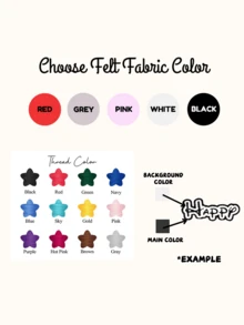 客製化刺繡姓名貼片，個人化姓名標籤，學生姓名標籤（適用於衣服、帽子、背包），伴娘文字貼片，學校熨燙貼片，精美禮品 - 多色(Regular) - 查看 4