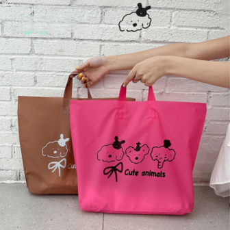 10 pièces Sacs fourre-tout cadeaux de fête, sacs d'emballage pour vêtements de femme, sacs fourre-tout de shopping, sacs d'emballage cadeaux haut de gamme, sacs fourre-tout à motif de dessin animé, sacs fourre-tout épais imperméables, portables et pratiques de grande capacité. Convient pour Noël, Nouvel An, mariages, sacs de shopping, anniversaires et sacs cadeaux.