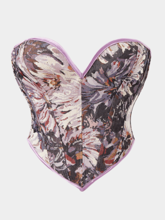 Neue mattschwarzeTaillenformende Bustier-Top ohne Träger für Frauen, sexy Shapewear