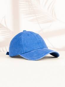 1pc Classic Retro Washed Baseball Cap, Unisex, Suitable For All Seasons, Christmas, Gym, Party, Wedding, Casual, Cute Trucker Hat