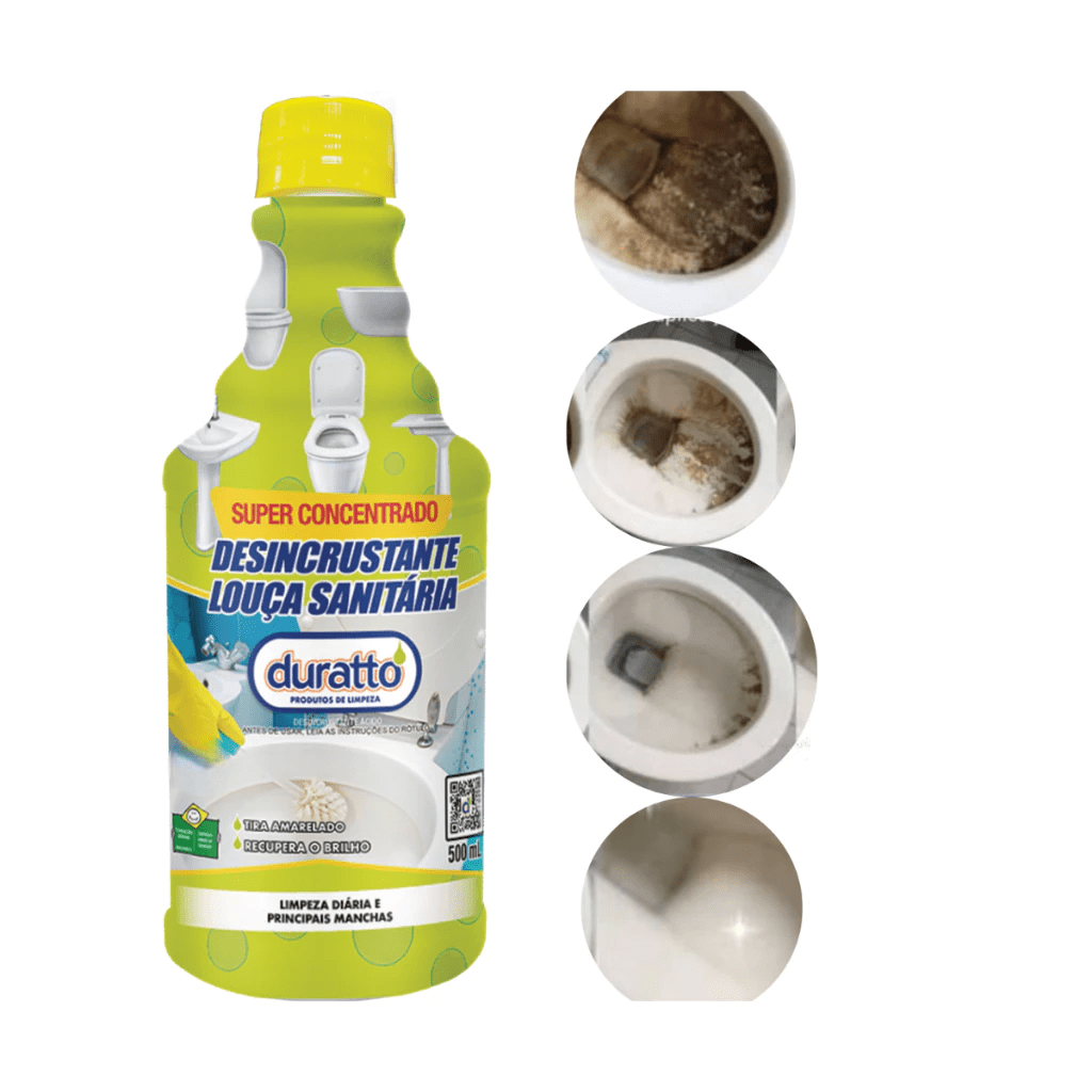 Limpador Desincrustante para Louça Sanitária 500ml Duratto