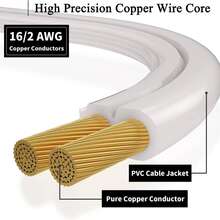 Extensión Eléctrica Doméstica, 5 M, Blanca,multicontacto - Blanco - Ver 5