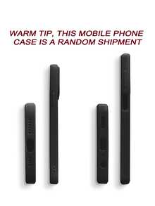 Autumn 1pc Maple Leaf Perforated Straight Edge Thickened Anti-Drop Painted Phone Case, Compatible With IPhone 16/11/16pro/16plus/16promax/16e/15Promax/13/14/12/XS/XR/7G/8P, Compatible With Samsung Galaxy 11/12Pro/12/12X/13Pro/14Pro/15Pro/, Compatible With Redmi 10/9/Note9/12c/Note11pro/Note8Pro