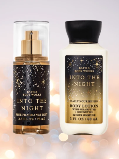 Bath And Body Works BBW Travel Size Mini Body Lotion Duo 2 Piece Set 3oz