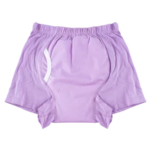 1pc Reusable Adult Cloth Diaper - Heavy Flow 4-Layer Crotch Design, Breathable Silk-Like Fabric, 4-Corner Design, Soft & Comfortable, Unisex, 4 Color Options, Reusable Diaper