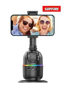 Smartphone Gimbal Stabilizer 360° Smart Face Tracking AI Smart Control - 彩色 - 查看 1