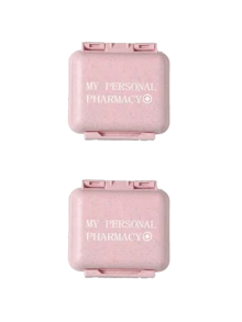 Hộp đựng thuốc mini 6 ngăn di động, Hộp đựng thuốc nhỏ 6 ngăn, Hộp đựng thuốc nhỏ màu hồng có chữ 'medicine', Hộp đựng 6 ngày một tuần, Hộp đựng thuốc du lịch ban đầu, Hộp đựng thuốc di động 6 ngăn, Hộp đựng thuốc hàng ngày để đựng vitamin, Hộp đựng thuốc nhỏ để bỏ túi, Hộp đựng thuốc có chữ cái ID, Hoa tai, Nhẫn, Hộp đựng đồ trang sức, Vật dụng thiết yếu cho gia đình, Vật dụng thiết yếu cho du lịch - Hồng - Xem 12