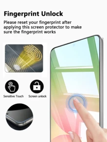 5 Stück Handyhülle Set, inklusive 4 Stück kratzfeste gehärtete Glas Bildschirmschutzfolien und 1 Stück transparente Airbag Sturzsichere Hülle, Bildschirmschutz Essentials für Alltag, Büro, Zuhause, wasserdicht, stoßfest, kratzfest