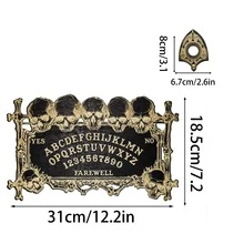 Black Set Of Wooden Magic Boards With Laser Engraved Answer Board Best Gifts Birthday Graduation - Multicolor - View 12