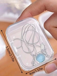 便攜透明收納袋，適用於充電器、海灘、夏季、旅行必需品、旅行、度假必需品、旅行套裝、包袋 - 彩色 - 查看 11