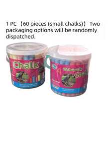 1pc Colorful Chalk, Stone Chalk Suitable For DIY Wall, Blackboard Drawings, Unique Patterns, Suitable For Classroom, Christmas, Wall Drawing,Back To School