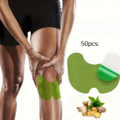 10pcs/20pcs/50pcs Warming Patches, Knee Warmer, Foot Warmer, Lumbar Warmer, Uterus Warmer, Neck Warmer - Home Heating Pad Combo, Ginger, Moxa, Aconite