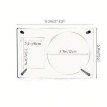 Marco de fotos de disco CD, soporte de exhibición de acrílico HD, caja de almacenamiento de polvo de pequeña tarjeta de álbum de registro, soporte de exhibición de tarjeta de foto de álbum de ídolo, marco de fotos, decoración de álbum transparente de acrílico, gran regalo, decoración de hogar y habitación de mesa