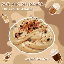 Bubble Tea Design Big Jar Of Slime, Birthday Gifts For Boys And Girls, Classroom Prizes, Holiday Party Supplies, Party Gifts (Non-Food, Not Edible) - 彩色 - 查看 2