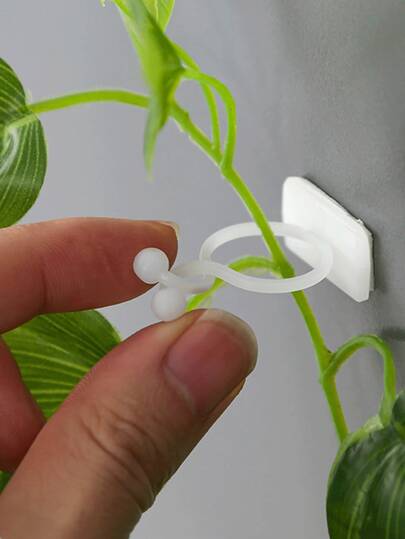 30 件隐形挂钩，适用于常春藤、植物攀爬固定器、壁挂式藤架夹