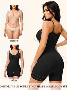 Shapewear Bodysuit For Women – Tummy Control, Snatched Waist, Butt Lifting & Thigh Slimming Body Shaper - Nhiều màu - Xem 3