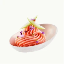 50 Stücke Mini Einweg-Desserteller aus Zuckerrohrfaser, weiß, geeignet für Hochzeiten, Partys, Weihnachten, Geburtstage und formelle Anlässe