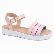 Kids Flat Sandals - Rosa vieja - Ver 3
