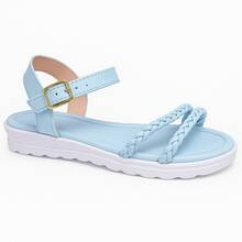 Kids Flat Sandals - 淺藍色 - 查看 3