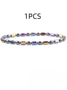 这款磁疗脚环（男女通用）也可作为减肥手环使用。它能增强免疫力，缓解关节炎和腕管综合征引起的疼痛，同时还能促进血液循环。 - 彩色 - 查看 5