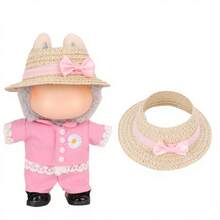 2pcs 17CM Fabric Doll Hats, Cute Gentleman Style, Suitable For 1st, 2nd, 3rd Generation Dolls - LBB-0038 - View 7