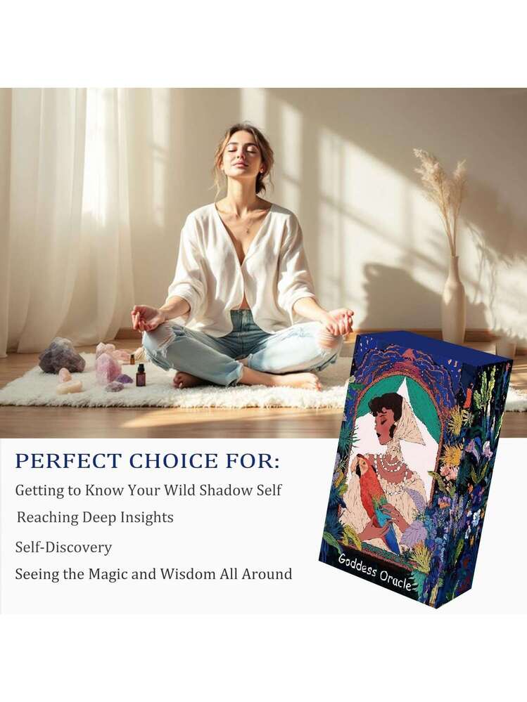 Tzxamsez 58 Nature-Infused Oracle Cards For Modern Life|Beginner